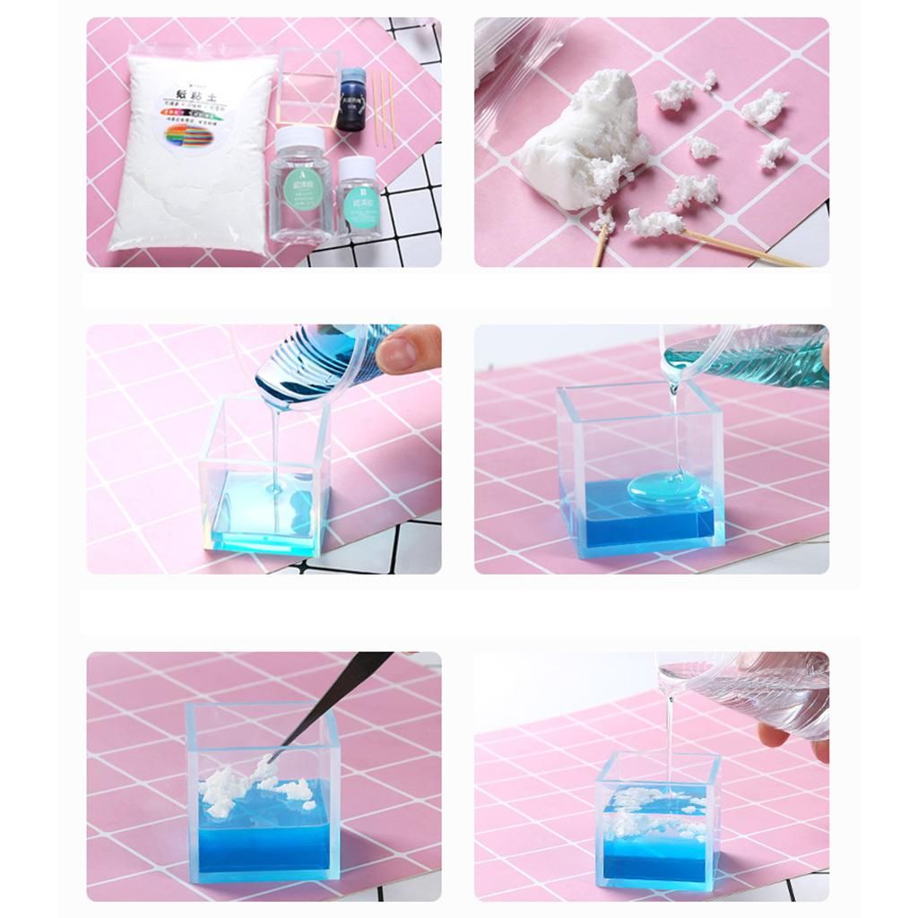 White Air Dry Clay Modelling Sculpting Arts Crafts Self