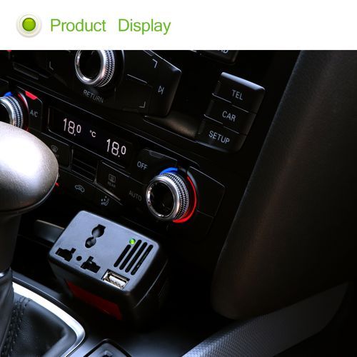150W Power Inverter Converter DC 12V To AC 220V