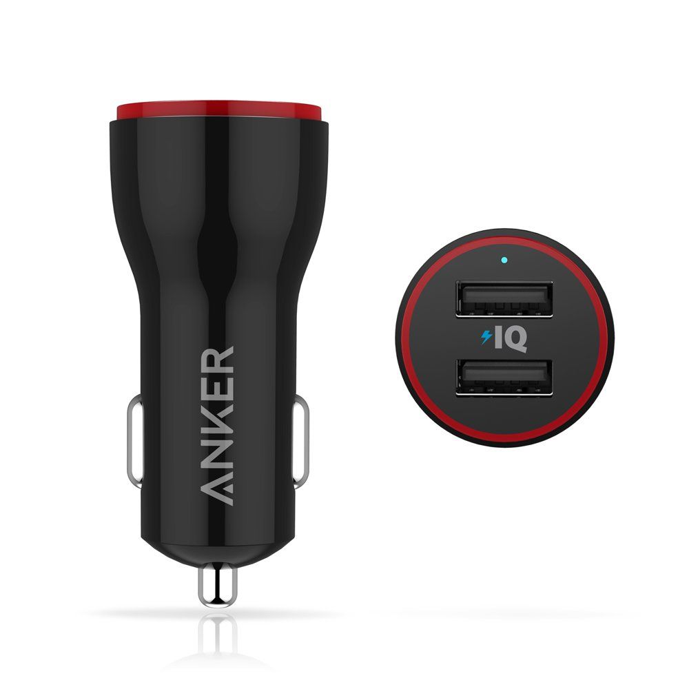 24W PowerDrive 2 Port USB Car Charger