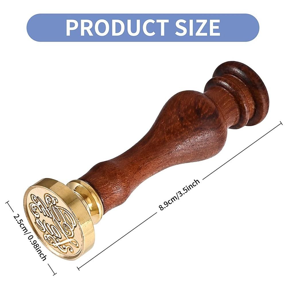Wax Seal Stamp,"with Love" Wax Stamp Retro Wax Seal Stamp