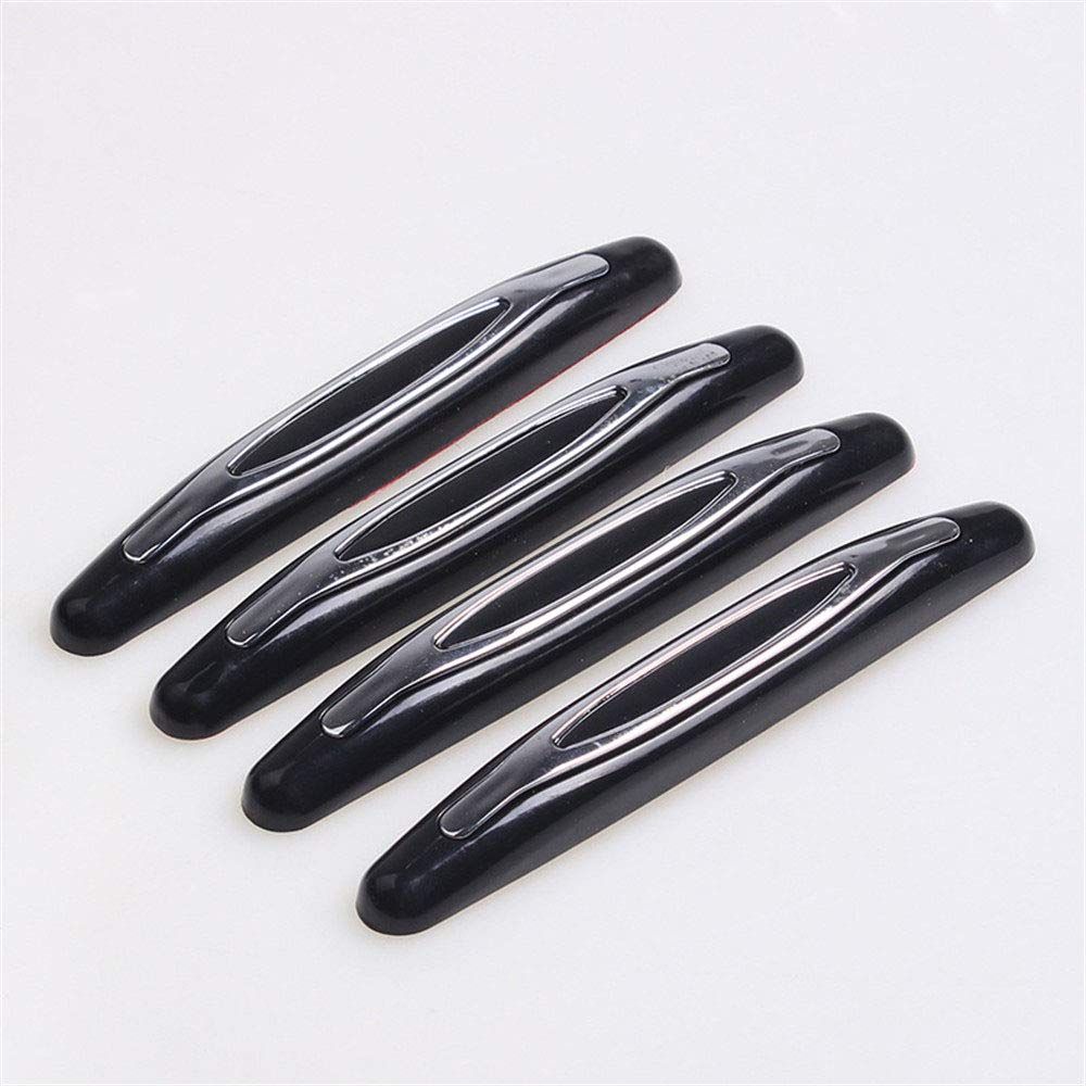 Universal Car Door Side Protector Bumper/Edge Guards Strips Anti-Scratch Anti-Collision Body Sticker Trim Decoration (Black)See Video Below.