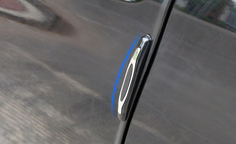 Universal Car Door Side Protector Bumper/Edge Guards Strips Anti-Scratch Anti-Collision Body Sticker Trim Decoration (Black)See Video Below.