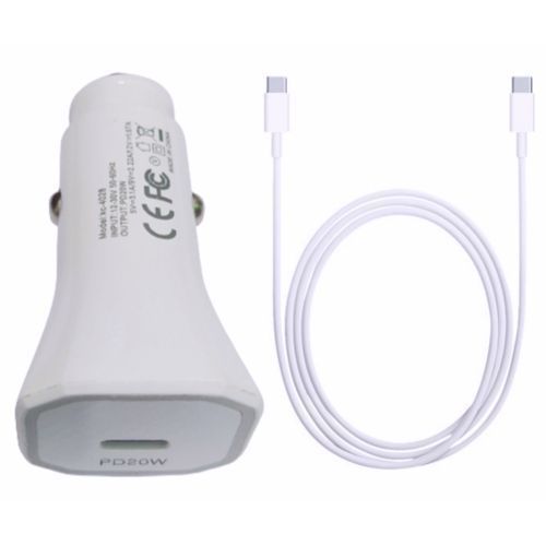 NEW PD 20W Fast Car Charger For IPhone 14/13/12/11/XR/ Pro Max - Type C