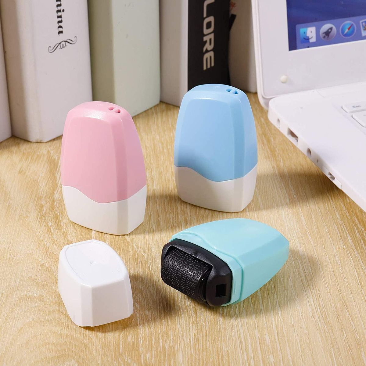 1PC Roller Stamp Messy Code Security Stamp Roller Portable