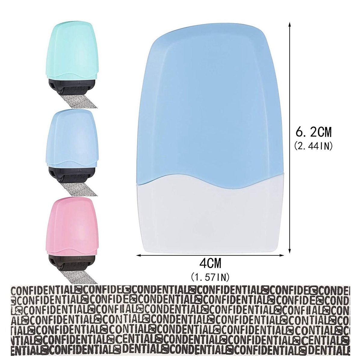 1PC Roller Stamp Messy Code Security Stamp Roller Portable