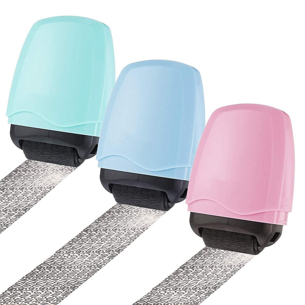 1PC Roller Stamp Messy Code Security Stamp Roller Portable