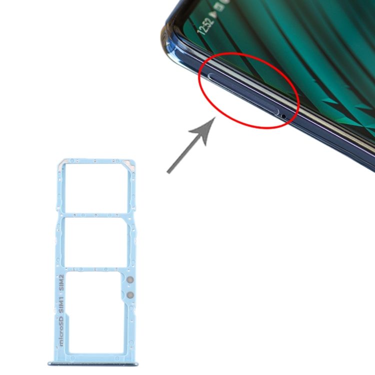 SIM Card Tray + Micro SD Card Tray For Samsung Galaxy A51