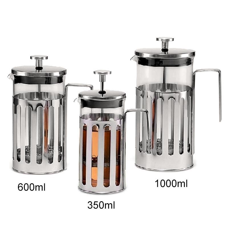 French Presses Vertical Lines Coffee Pot Maker Kettle