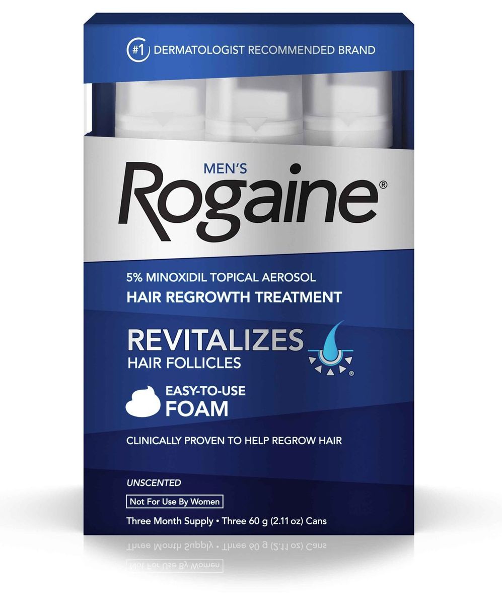 Men's 5% Minoxidil Foam For Hair Regrowth - 3 Months Supply