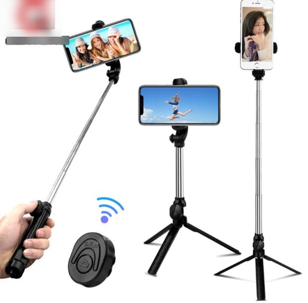 Wireless Selfie Stick For Phone Handheld With Tripod Leg