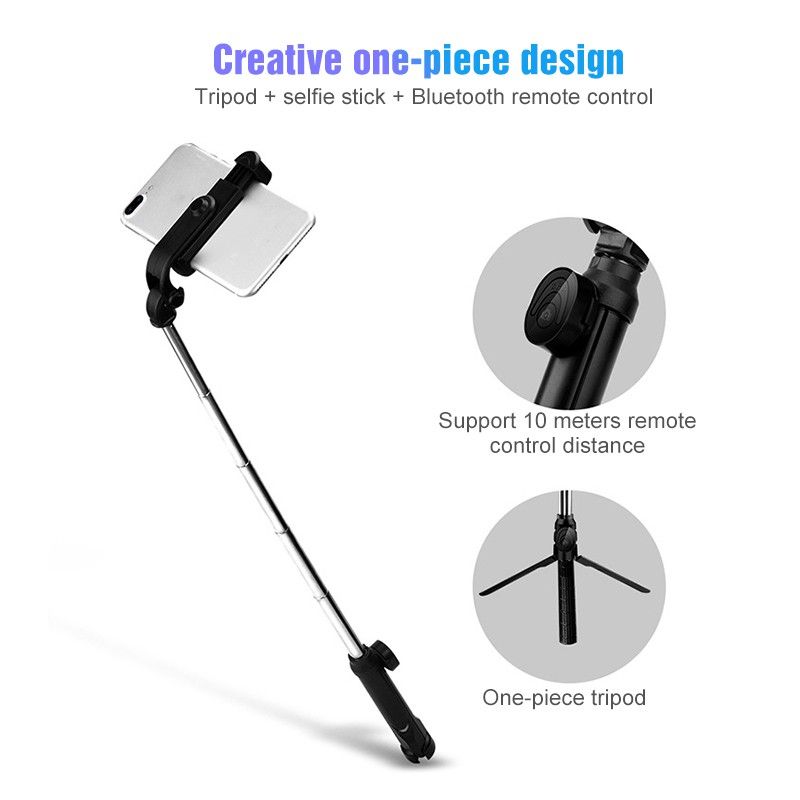 Wireless Selfie Stick For Phone Handheld With Tripod Leg