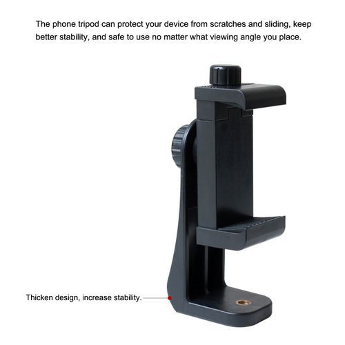 Portable 360 Degree Rotation Tripod Mount Holder Cell Phone
