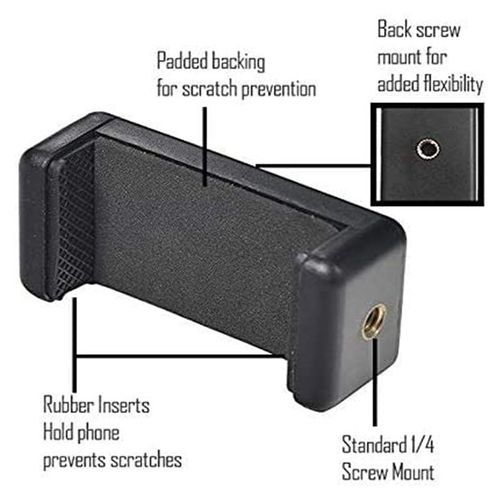 Portable 360 Degree Rotation Tripod Mount Holder Cell Phone
