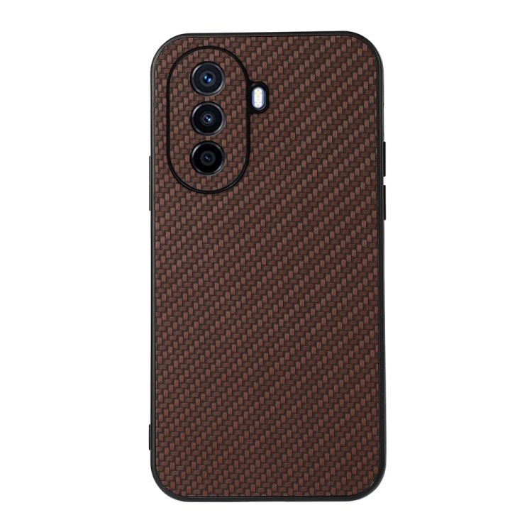 Carbon Fiber Case For Huawei Enjoy 50 China/nova Y70 4G Glob