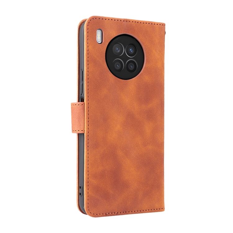 Skin Feel PU Phone Case For Huawei Nova 8i / Honor 50 Lite