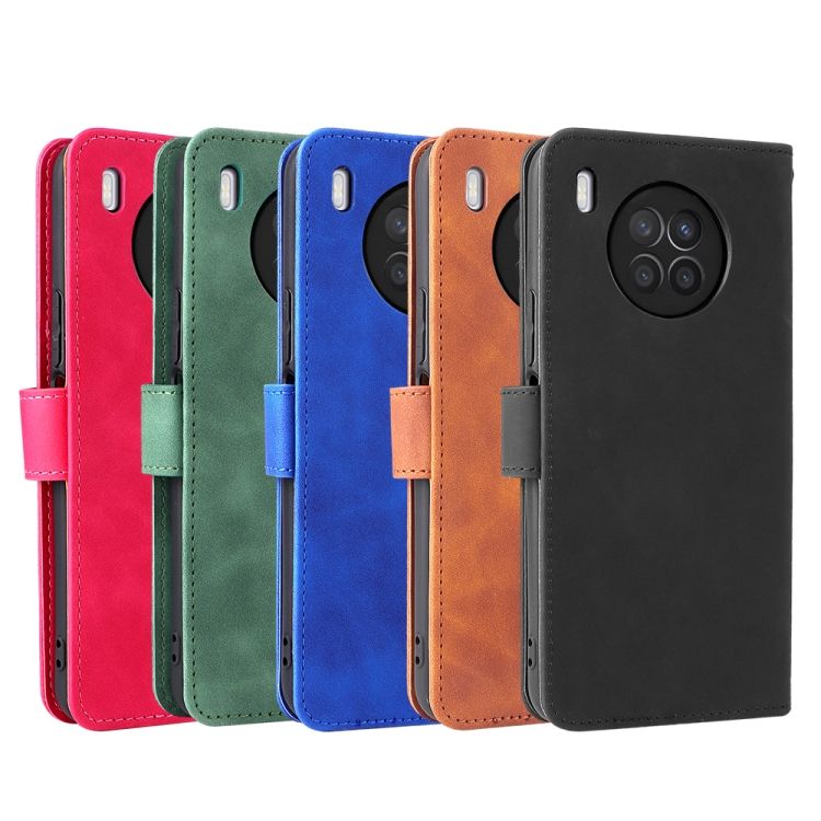 Skin Feel PU Phone Case For Huawei Nova 8i / Honor 50 Lite