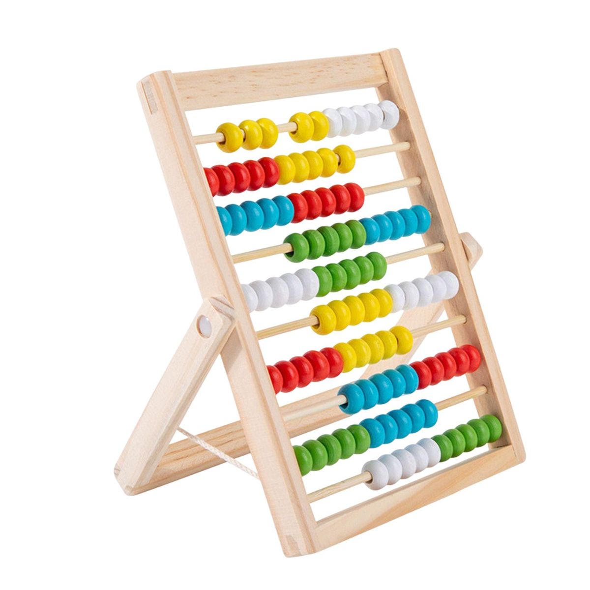 Wooden Abacus Classic Counting Tool,Addition And