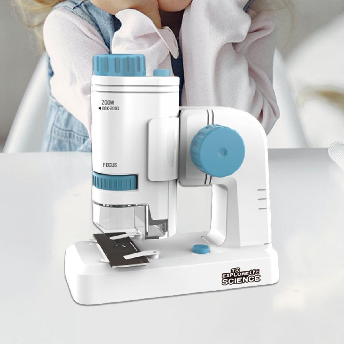 Students Optical Instruments Blue With Base Multi