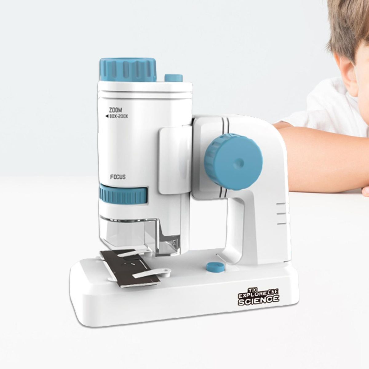 Students Optical Instruments Blue With Base Multi