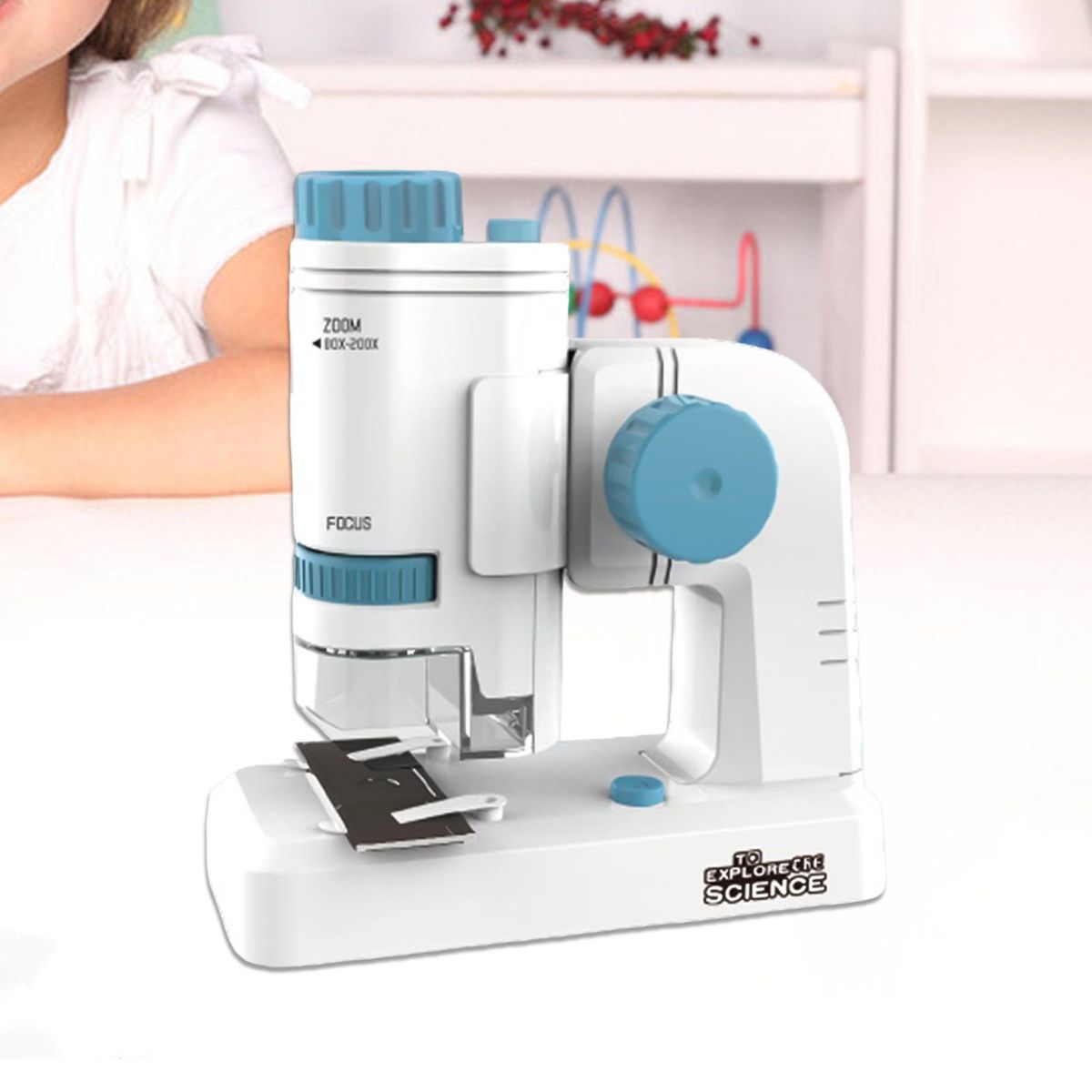 Students Optical Instruments Blue With Base Multi