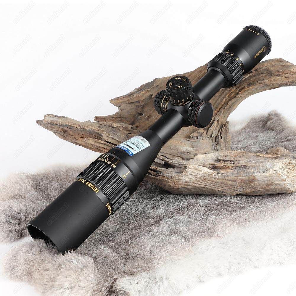 NT 3.5-10X40 AOGL Hunting Riflescopes Optical Sight Full Size Glass Etched Reticle RGB Illuminated Airgun Scope