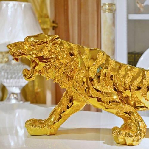 Resin Tiger Chinese Zodiac Tiger Home Decorations