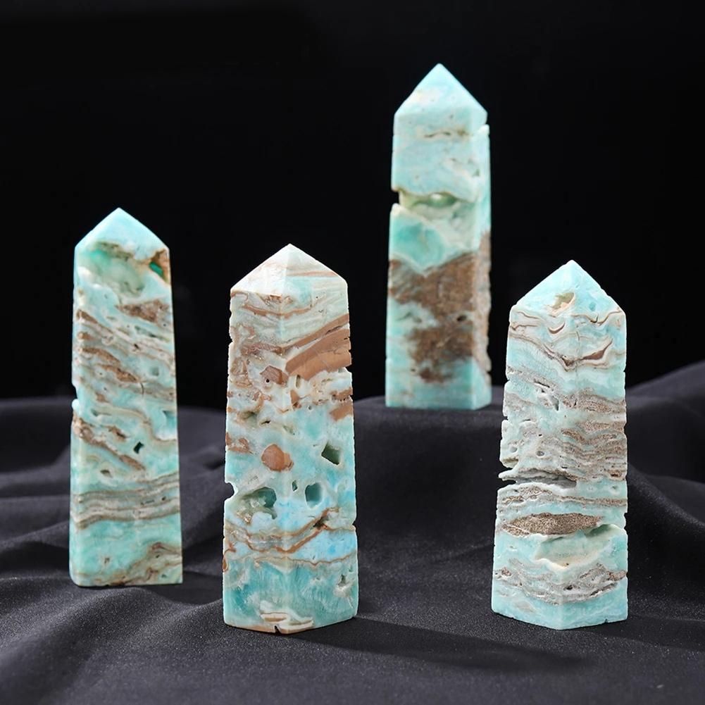 Natural Hemimorphite Point Mini Crystal Wand Caribbean