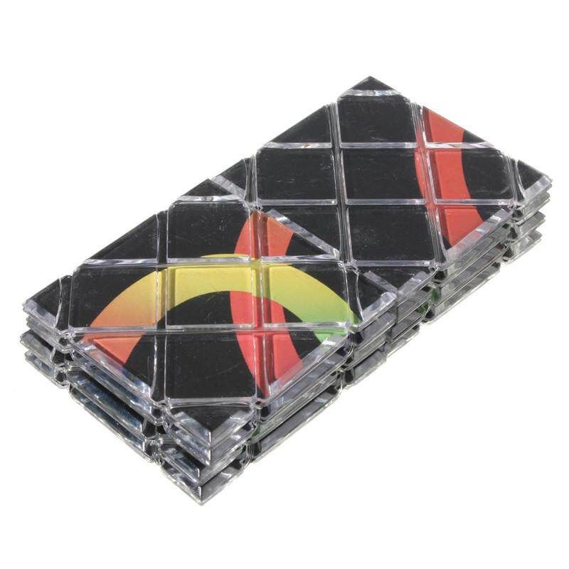 8 Panel 3 Ring Folding Master Magic Puzzle DIY Jigsaws Toy Hand New