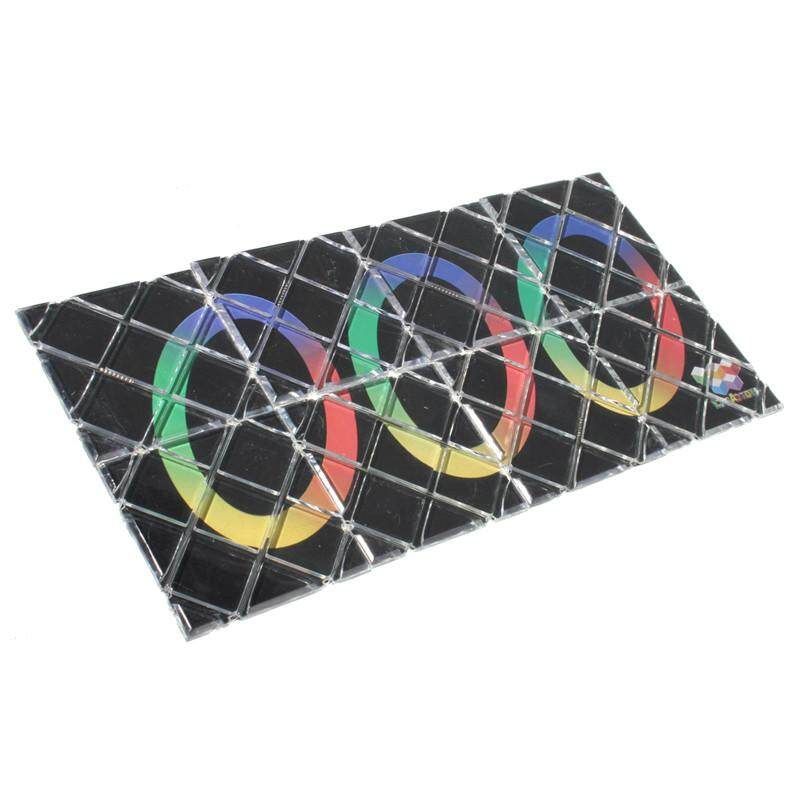8 Panel 3 Ring Folding Master Magic Puzzle DIY Jigsaws Toy Hand New