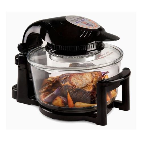 12L Digital Halogen Oven With Flip-Up Hinged Lid - 1400W