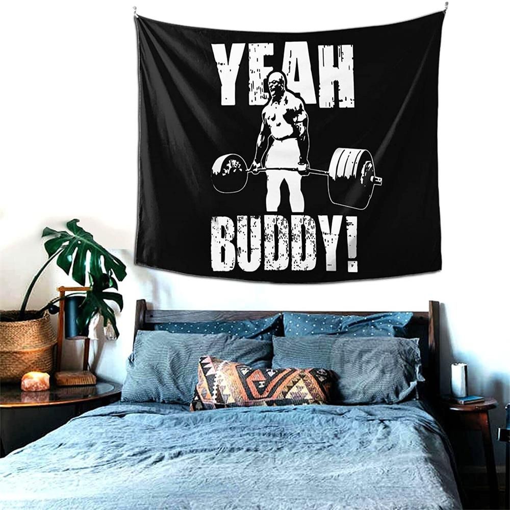 Yeah Buddy Ronnie Coleman Tapestry Wall Decor GYM