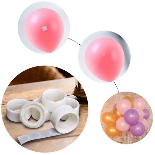 200pcs Balloon Glue Dot Sticks Balloon To Ceiling&Wall