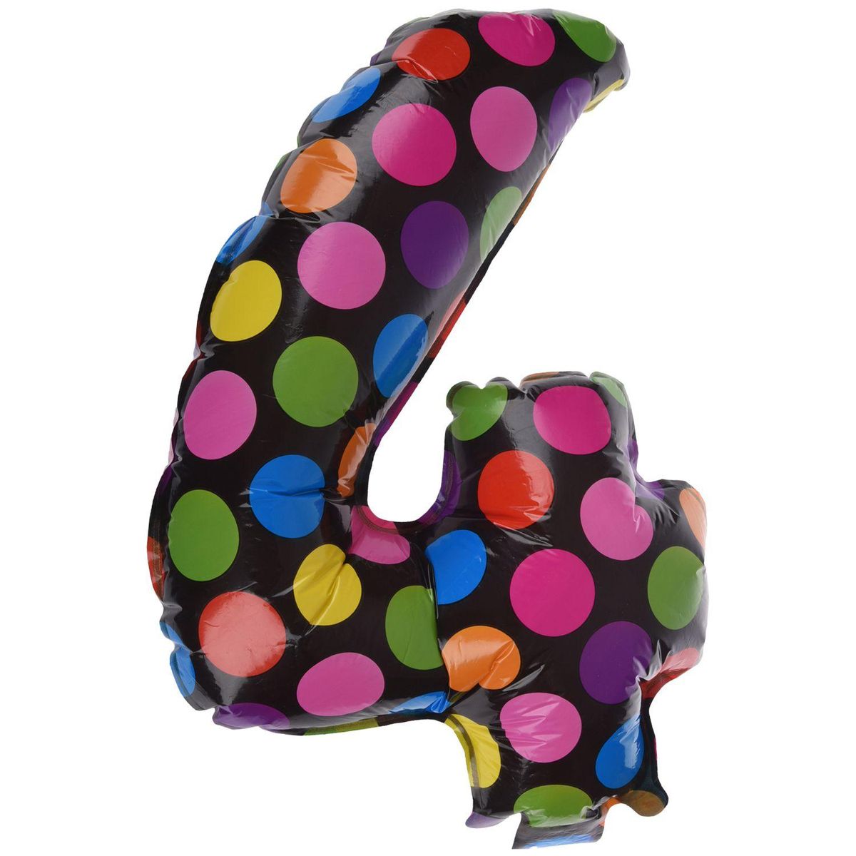 cartoon point number foil kids toy balloons(The number 4)