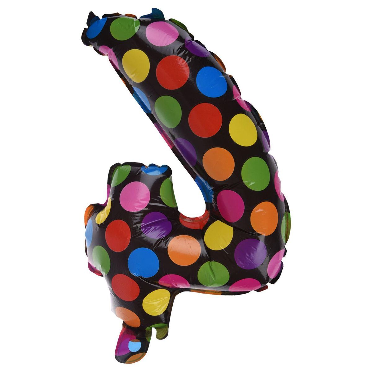 cartoon point number foil kids toy balloons(The number 4)