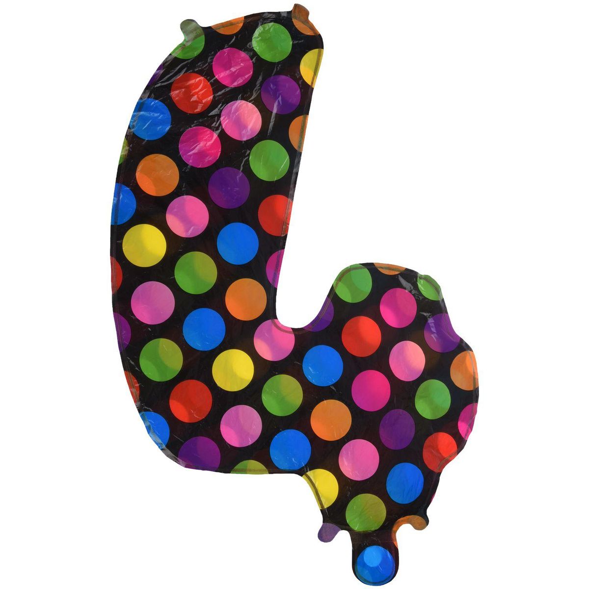 cartoon point number foil kids toy balloons(The number 4)