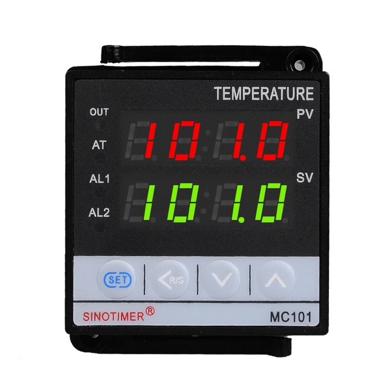 Fahrenheit Short Input PT100 K Thermocouple Digital PID