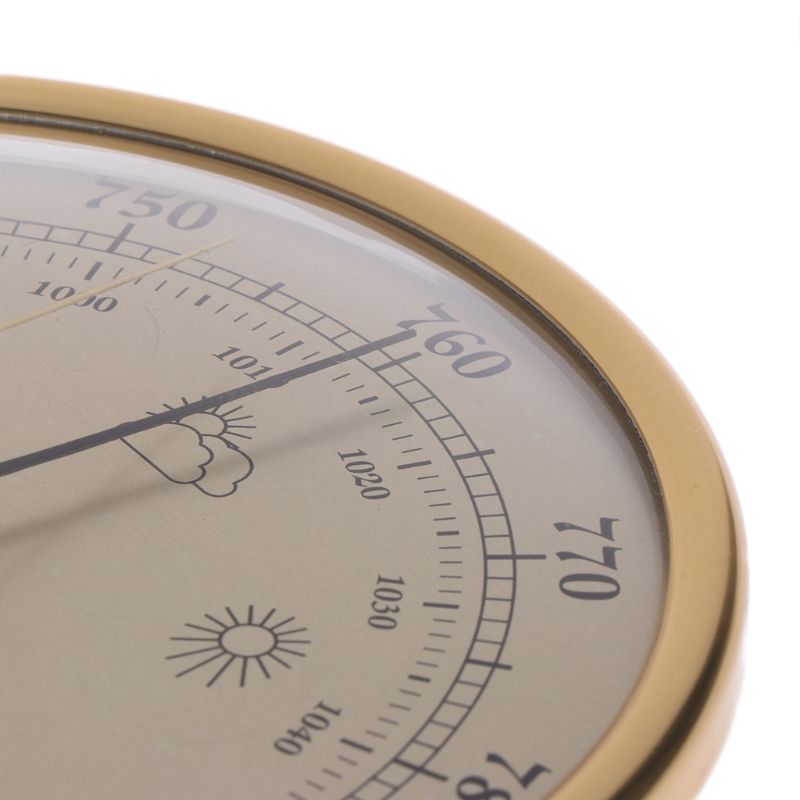 3 In 1 Wall Mounted Household Barometer Tometer Hygrometer