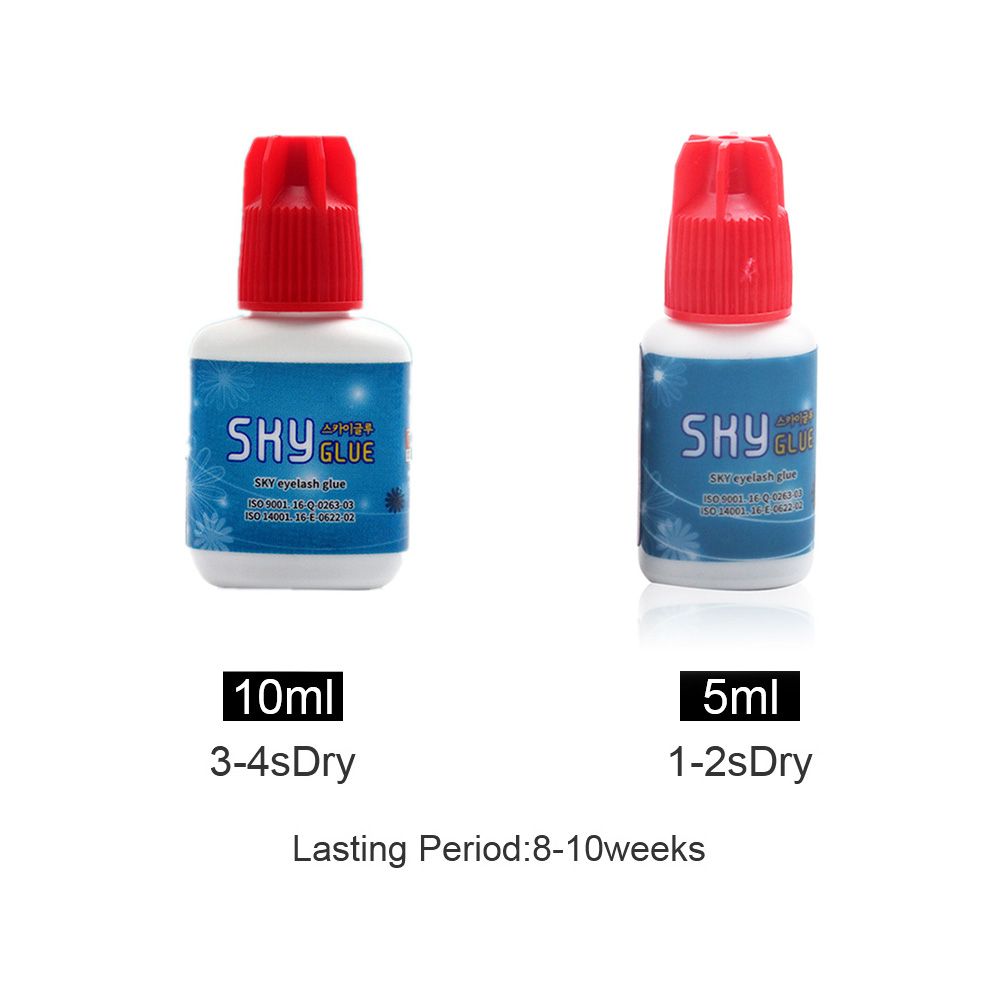 1bottle Sky Glue/lady Black Glue For Eyelash Extension With