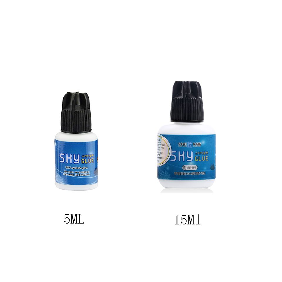 1bottle Sky Glue/lady Black Glue For Eyelash Extension With