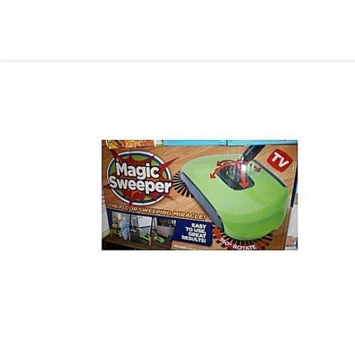 Magic Sweeper Automatic Spinning Broom And Vacuum Cleaner Cordless No Battery Required