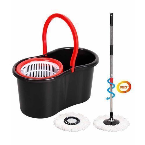 Diamond Magic Spin 360 Degree Easy Mop - Mop Head And Bucket