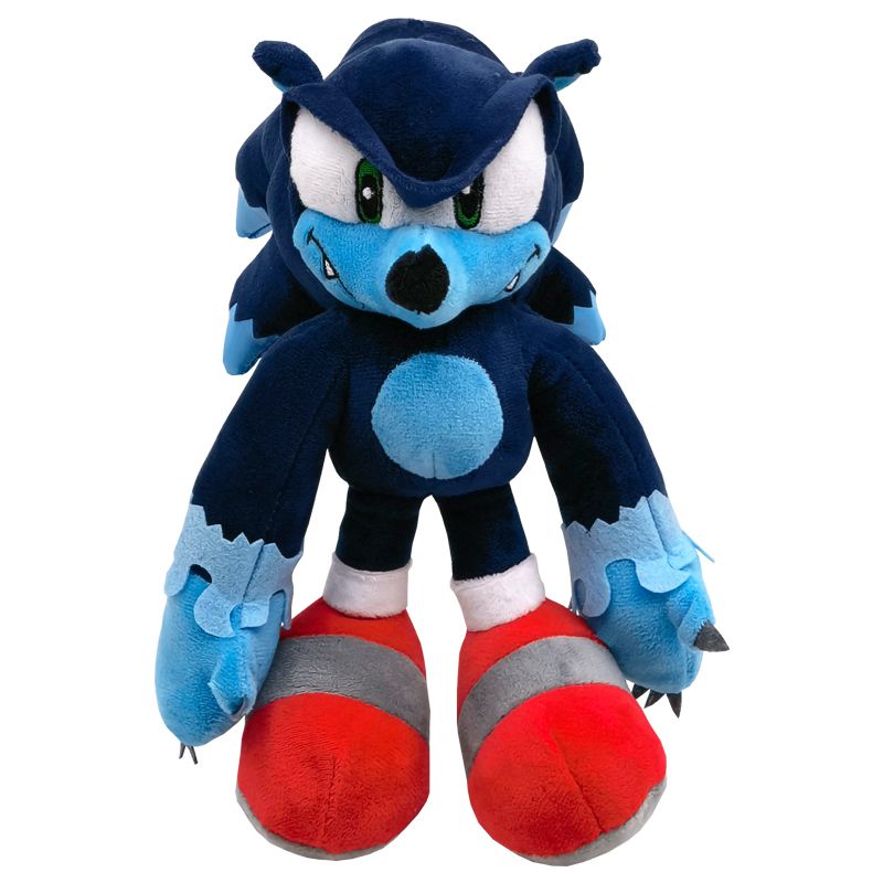 Sonic Action Doll Plush Toy Model Plush Doll Tarsnak Toy Sofa Bedroom Decoration Children's Birthday Gift(#Z)