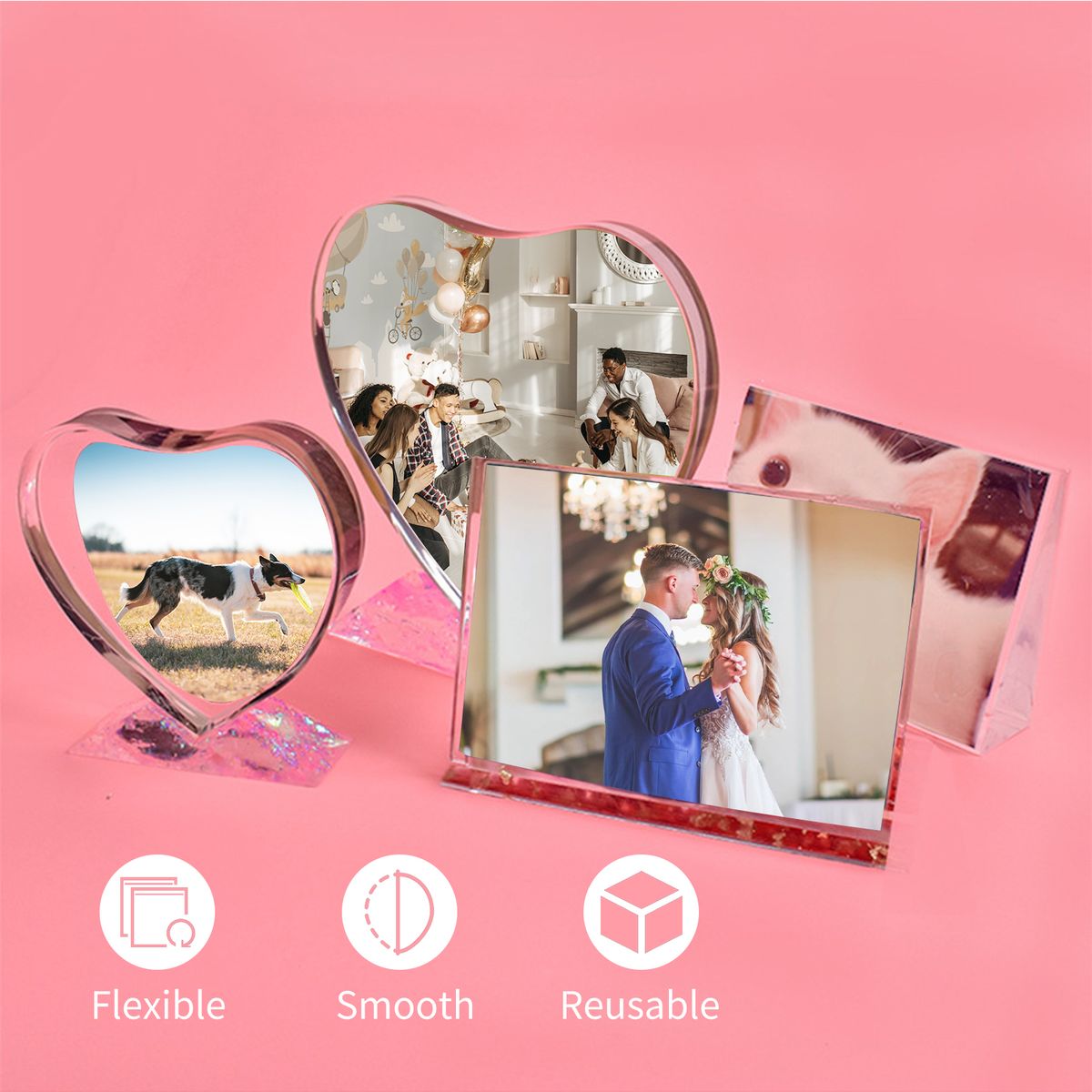 DIY Photo Frame Resin Mold Silicone Casting Molds DIY