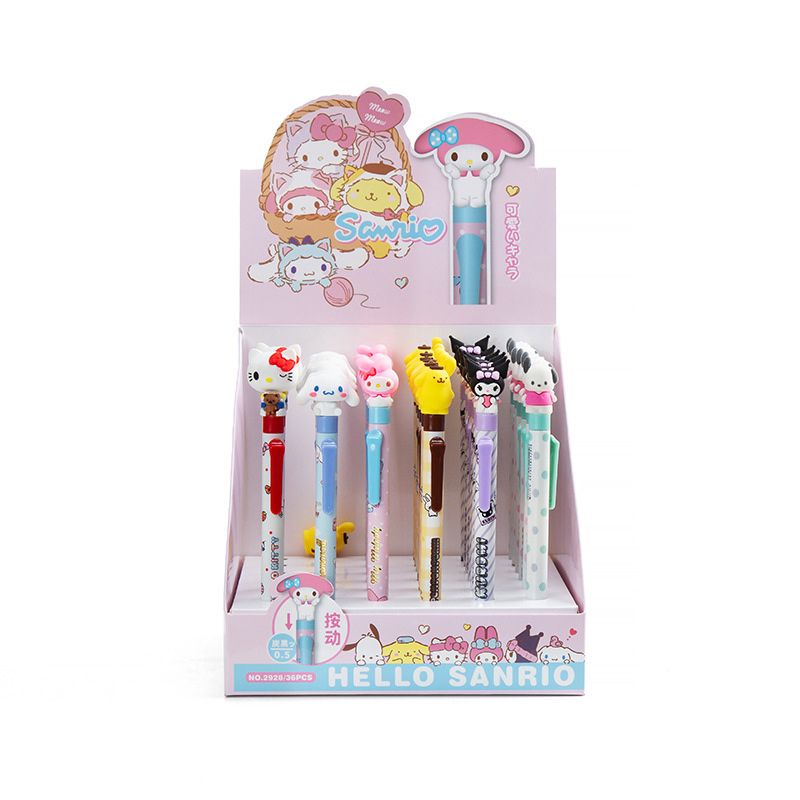 Anime Sanrio 0.5mm Neutral Black Pen Cute Hello Kitty