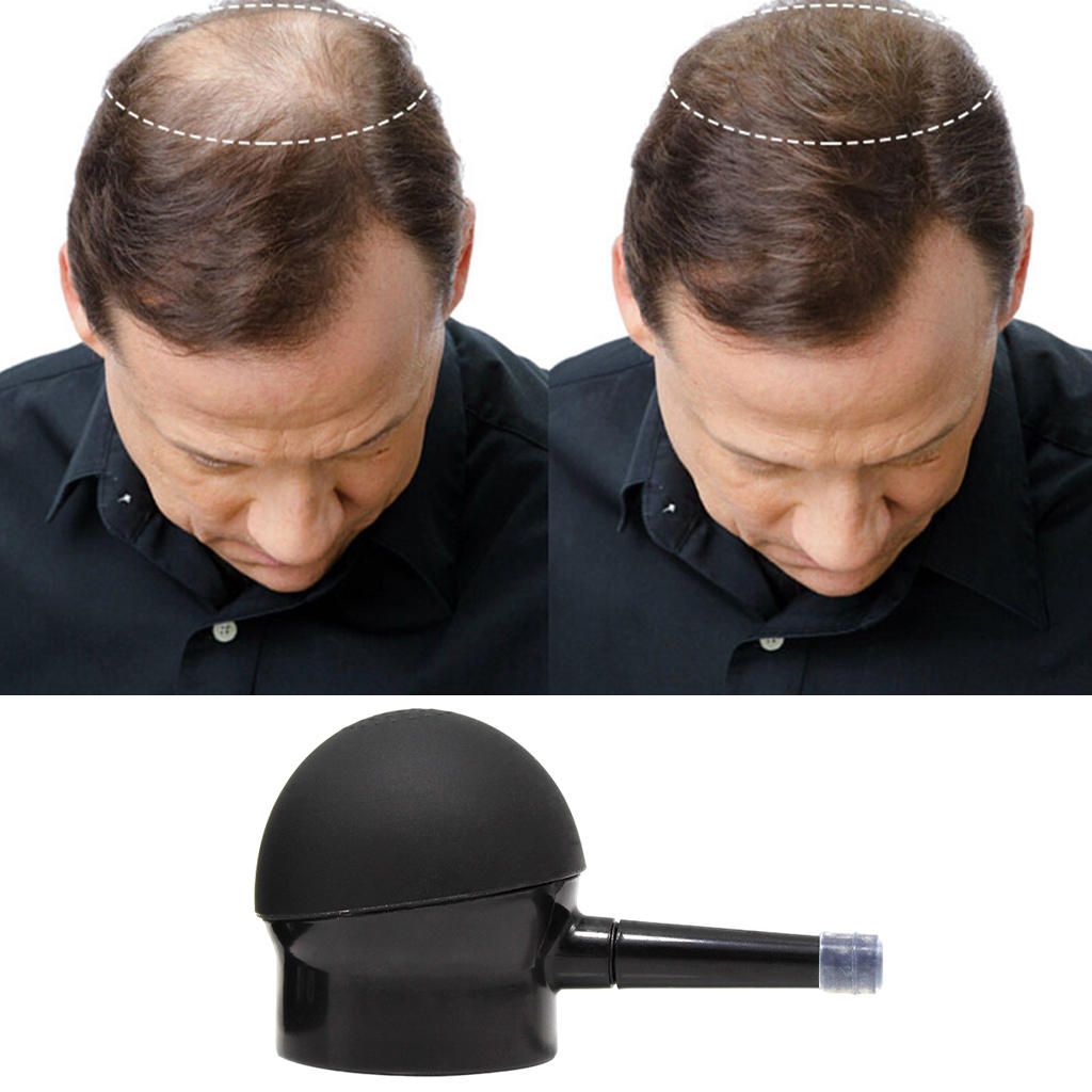 Applicator Pump Silicon Sprayer For Hair Thickening Hair Building