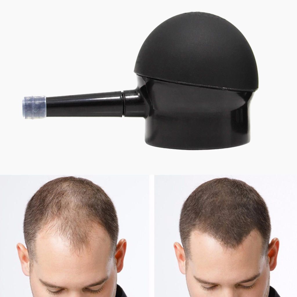 Applicator Pump Silicon Sprayer For Hair Thickening Hair Building