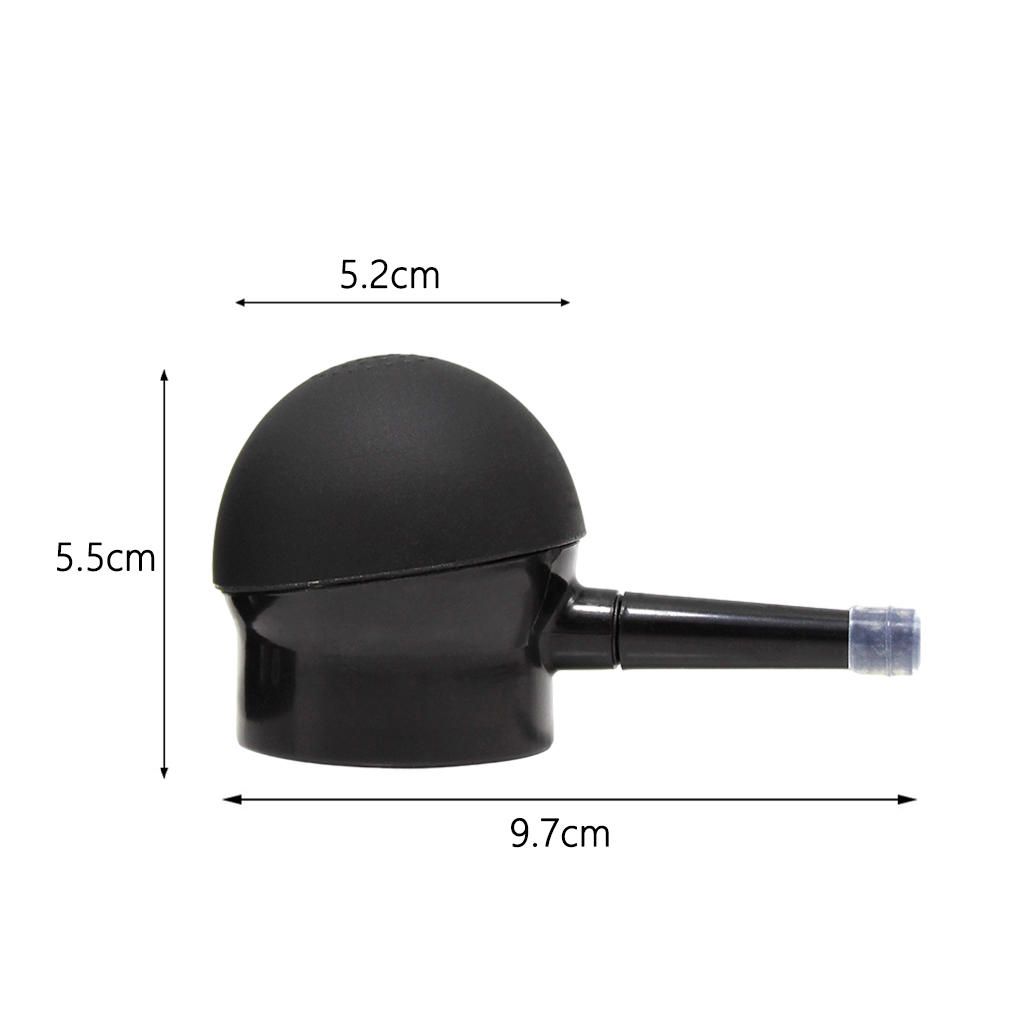 Applicator Pump Silicon Sprayer For Hair Thickening Hair Building