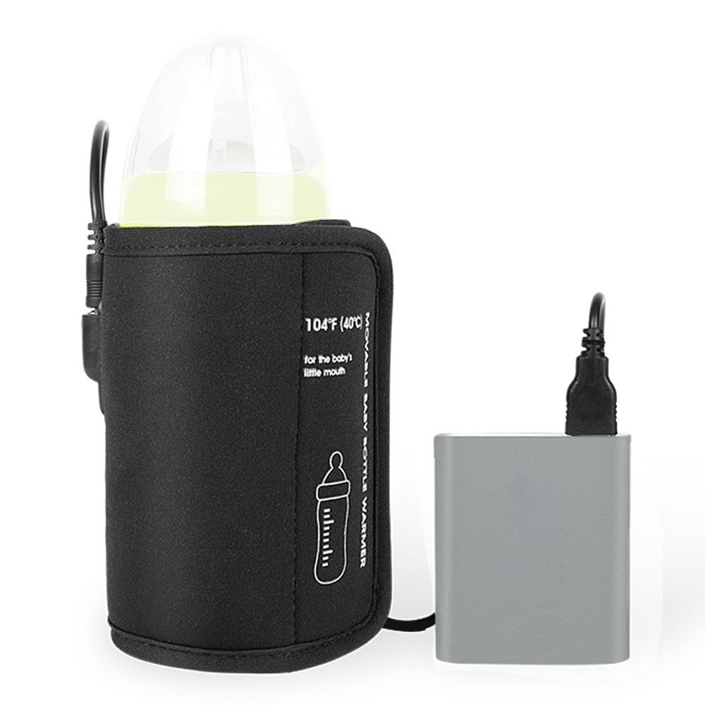 Portable Usb Bottle Warmer Travel Milk Heat Keeper Car Baby