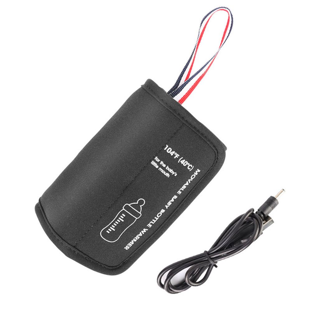 Portable Usb Bottle Warmer Travel Milk Heat Keeper Car Baby