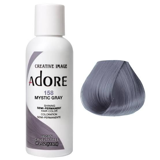 Dye Colour - Mystic Gray 158